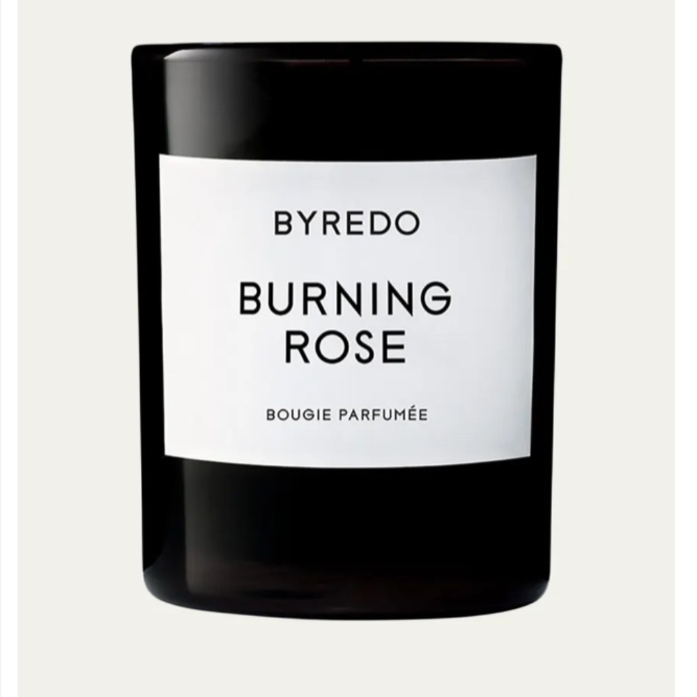 Byredo Burning Rose Fragranced Candle NEW IN BOX